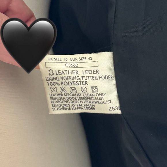 Real Leather Blazer - Picture 4 of 4